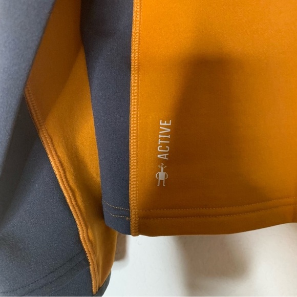 Smartwool Mens active fleece 1/2 zip sweater M NEW - Picture 7 of 11